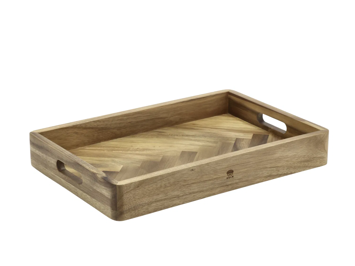 

HOLM Serveringsbakke - Bakke Sildeben i Akacietræ